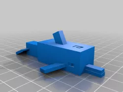 Minecraft Dolphin for 3D print