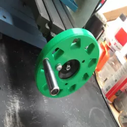 Mini mill hand wheel extension covers