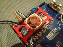 MiSTer FPGA 40mm fan mount
