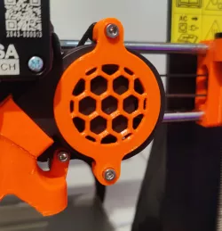 MK3S+ print fan shroud (for Delta-P fan mod)