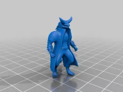 Monster Hunter Anthropomorphs - Nergigante Fighter/Ranger