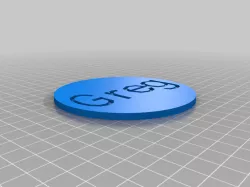 My Customized Customizeable Drink Coaster