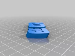 My Customized iamburny's v2  Text - Name Keyring / Keyfob Eleonor