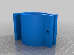 My Customized PVC Pipe Clamp - Parametric