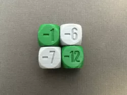 Negative Integer Dice