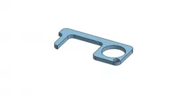 No-Touch Door Hook/Button Presser
