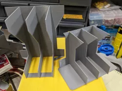 Organizers with 4 slots for Durham Mfg 5-3/8" Drawers