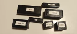 Parametric battery (button cell) storage box