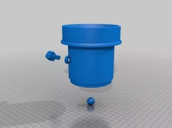 Pendulum fish feeder