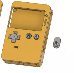 Playdate Mega mod beta with buttons and dpad remix