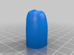 Printable solid Inmoov V2 Hand Finger Tips 