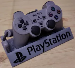 PS1 DualShock Controller Stand With Playstation Logo