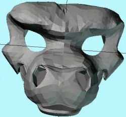 Puppet head base - version 38 - Dragon