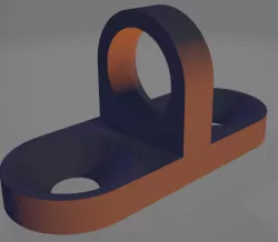 Push button mount