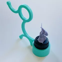 QSMPÖH Quick Swap Miniature Painting Ö Holder for standard soda bottle caps