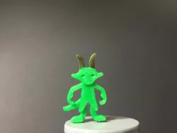 Quasit (small) - horned demon - 28Chibi