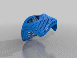 Raimi spider man faceshell lenses 3D print files Free 3D print model