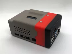 Raspberry Pi Case w/ CSI to HDMI Adapter