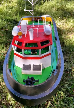 RC Boat 134 parts - 1907 TUG from DAMEN