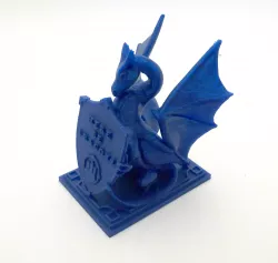 Roark The Dragon (Dragon sculpt with customisable shield)