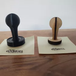 Rubber Stamp Handle (3D Printed or Laser Cut) Many Shapes/Sizes