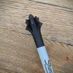 Sharpie Lid - Medieval Mace