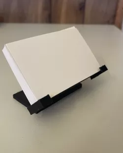 Simple business card stand