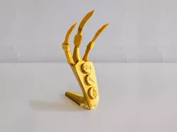 Skyrim Dragon Claw [improved printability]