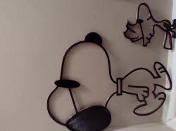 Snoopy and Woodstock Wall Art (Joe Cool)