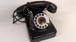 Telephone rotary dial