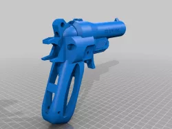The BangBang Single shot Pistol for 22LR blank cartridge V2