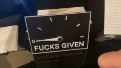 True Feeling Desk Sign