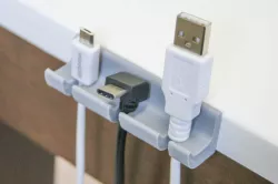 USB Cable Holder