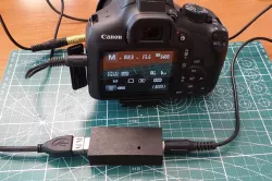 USB shutter control cable for DSLR (Canon,Pentax,Sony,Nikon)