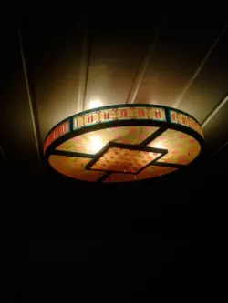 Veckad taklampa / ceiling lamp shade