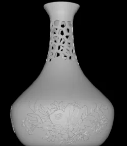 Voronoi Flower Vase