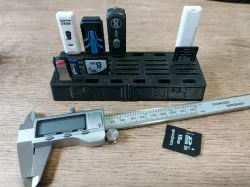 Yet Another SD Card/USB Disk Holder