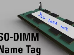 1:1 SO-DIMM Name Tag