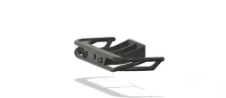 1/10 Scale LC80 Back Tube Bumper
