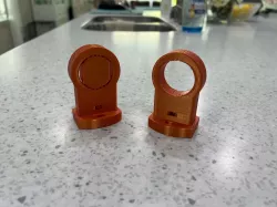 1 inch PVC to coro zip tie mount