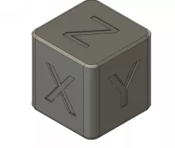 40mm calibration cube