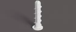 #6 Screw Drywall Anchor with Threads
