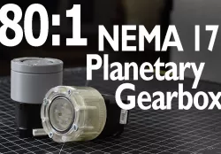 80:1 NEMA 17 Planetary Gearbox