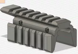 AAP-01 Black Mamba tri-rail