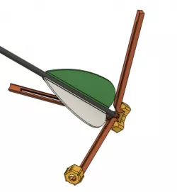 Arrow Fletching Jig (True Helical, 3 Vane)
