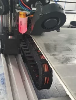 Bear Prusa heatbed cable chain mount