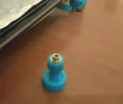 Bed leveling knob - reprap - hypercube