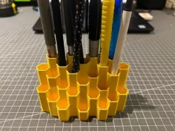 Beehive Hexagon Pen Holder