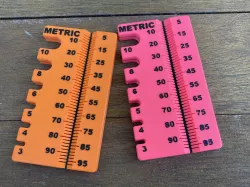 Bike Scruler - screw measuring device for M3-M10