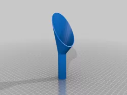 Capless Gas Tank Fill Tube Funnel